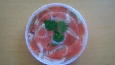 Лот: 7536237. Фото: 1. кижуч(филе)малосольный,очень вкусный... Икра, рыба, морепродукты