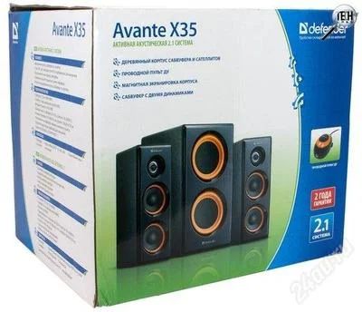 Лот: 6939855. Фото: 1. колонки defender avante x35 Срочно... Акустические системы
