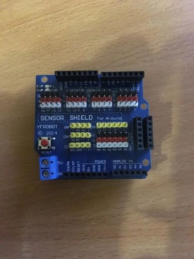 Лот: 10172082. Фото: 1. Sensor Shield для Arduino. Микроконтроллеры