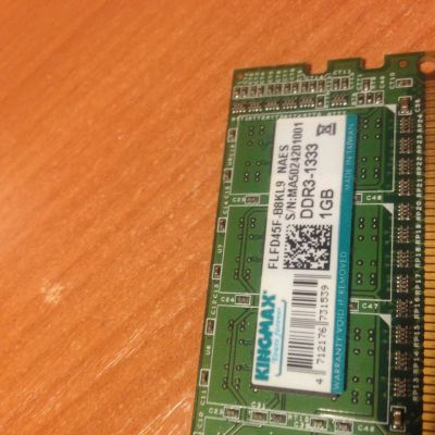 Лот: 11443995. Фото: 1. DDR3 1Gb. Оперативная память