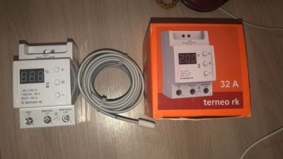 Лот: 20835506. Фото: 1. Терморегулятор Terneo RK 32 А. Тепловая автоматика