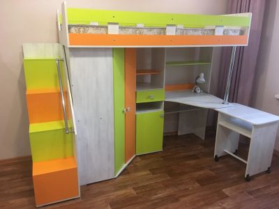 Лот: 16510300. Фото: 1. Детская "Незнайка" с матрасом... Детские кровати и кроватки
