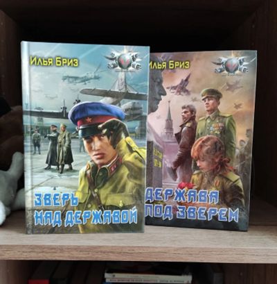 Лот: 25651729. Фото: 1. Книги серии Илья Бриз Зверь над... Художественная