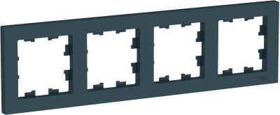 Лот: 12737394. Фото: 1. SE AtlasDesign Изумруд Рамка 4-ая... Электроустановочные изделия