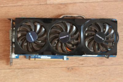 Лот: 6331418. Фото: 1. Игровая Видеокарта Gigabyte GTX... Видеокарты