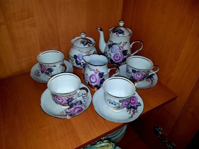 Лот: 18176652. Фото: 1. Чайный (кофейный) сервиз. Сервизы, наборы посуды