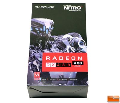 Лот: 10218144. Фото: 1. Sapphire nitro Radeon RX480 4Gb. Видеокарты