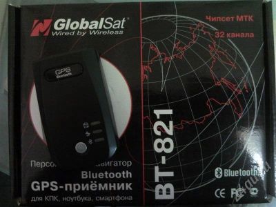 Лот: 649489. Фото: 1. GlobalSat BT-821. GPS-навигаторы