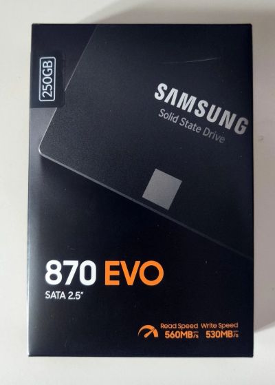 Лот: 17776427. Фото: 1. SSD-накопитель Samsung 870 EVO... SSD-накопители