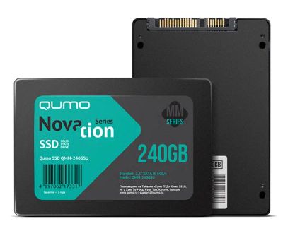 Лот: 9197742. Фото: 1. SSD 2.5” 240GB QUMO Novation MM... SSD-накопители