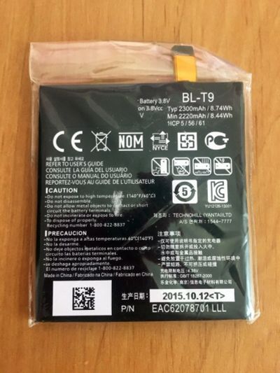 Лот: 15440671. Фото: 1. Аккмулятор BL-T9 2300 mAh для... Аккумуляторы