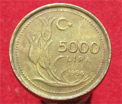 Лот: 11355699. Фото: 1. Монета №19844 Турция. Остальные страны