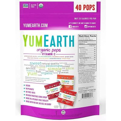 Лот: 11086320. Фото: 1. YumEarth, Органические леденцы... Спортивное питание, витамины