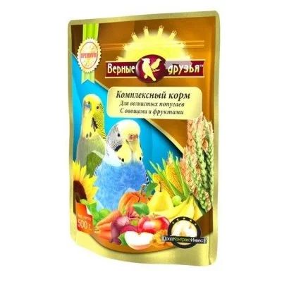Лот: 14541439. Фото: 1. Верные Друзья 500г корм для корелл... Корма