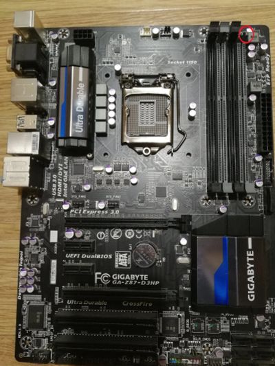 Лот: 11909850. Фото: 1. Материнская плата gigabyte GA-Z87-D3HP. Материнские платы