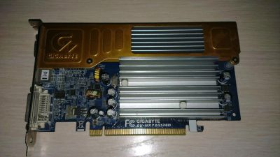 Лот: 8636917. Фото: 1. GeForce 7300 GS (GV-NX73G128D). Видеокарты