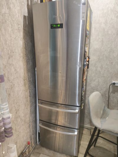 Лот: 24579710. Фото: 1. Холодильник Haier AFD634CX. Холодильники, морозильные камеры