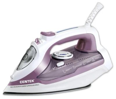 Лот: 11259531. Фото: 1. Утюг CENTEK CT-2353 фиолетовый. Утюги, парогенераторы, отпариватели