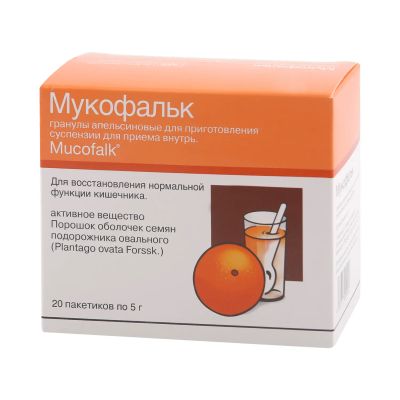 Лот: 23988463. Фото: 1. Мукофальк апельсин саше 5г №20. Лекарства