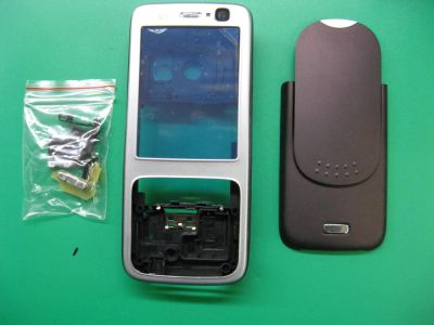 Лот: 8967706. Фото: 1. корпус Nokia N73 копия Коричневый. Другое (запчасти, оборудование)