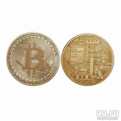 Лот: 12492971. Фото: 1. Сувенирная монета Bitcoin. Другое (бытовая техника)