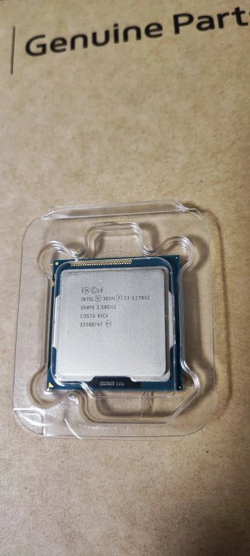 Лот: 18577199. Фото: 1. Процессор intel xeon e3 1270 v2... Процессоры