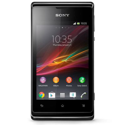 Лот: 4395152. Фото: 1. Sony Xperia E black(Гарантия 1... Смартфоны