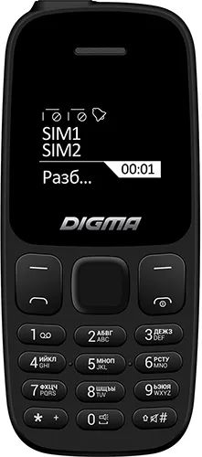 Лот: 25604237. Фото: 1. Мобильный телефон Digma Linx A106... Кнопочные мобильные телефоны