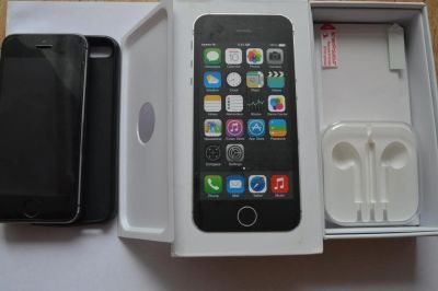 Лот: 10007865. Фото: 1. iPhone 5S без отпечатка. Смартфоны