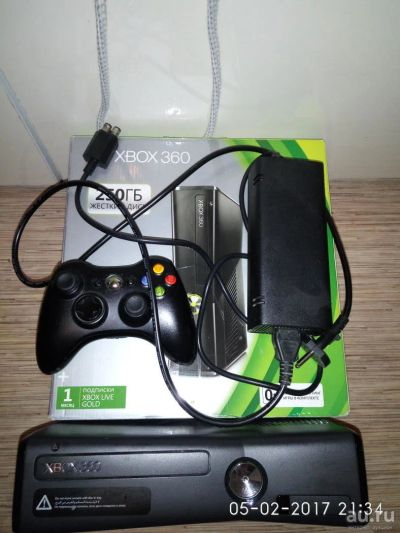 Лот: 9028779. Фото: 1. XBOX 360 Freeboot 250gb + беспроводной... Консоли