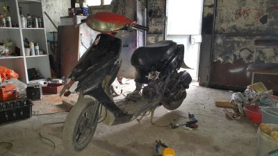 Лот: 8211386. Фото: 1. Honda Dio AF-34 Обмен!. Мотороллеры, мопеды