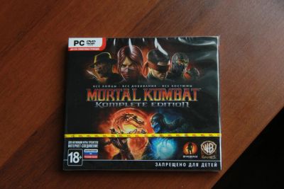 Лот: 4228339. Фото: 1. Диск Mortal Kombat 9 PC. Игры для ПК