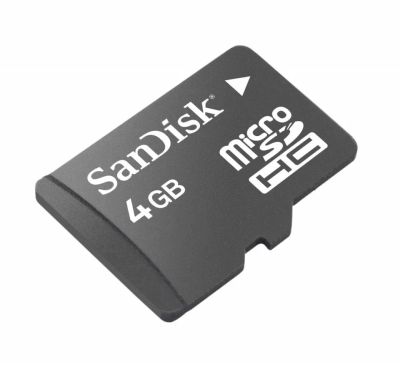 Лот: 3521360. Фото: 1. micro sd карта на 4 gb!!. Карты памяти