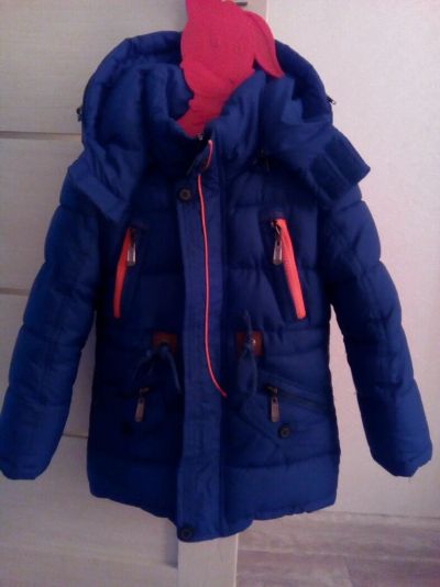 Лот: 12262774. Фото: 1. Зимняя куртка на мальчика98-104. Верхняя одежда