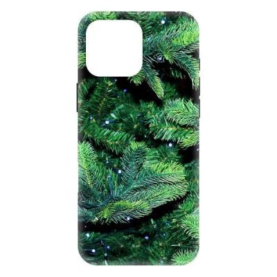 Лот: 25544532. Фото: 1. Чехол Krutoff Soft Case "Еловые... Чехлы, бамперы