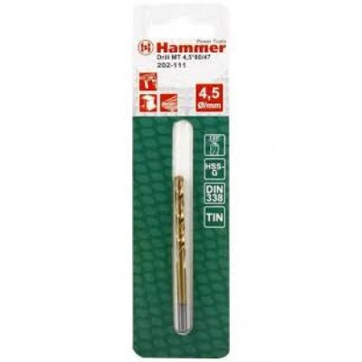 Лот: 13165851. Фото: 1. Сверло по металлу HAMMER DR MT... Расходные материалы, сменные насадки