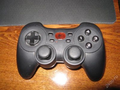 Лот: 748326. Фото: 1. геймпад logitech CORDLESS RUMBLEPAD... Рули, джойстики