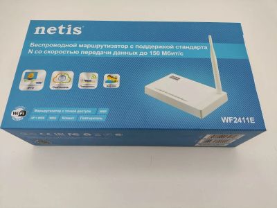 Лот: 21541340. Фото: 1. Wi-Fi роутер Netis WF2411E. Маршрутизаторы (роутеры)