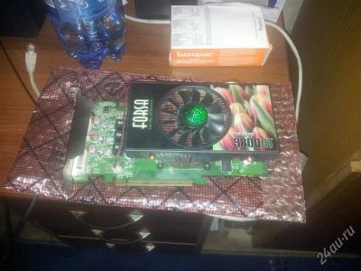 Лот: 2230140. Фото: 1. 9800GT Forsa 1Gb 256bit. Видеокарты