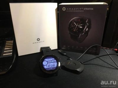 Лот: 15245808. Фото: 1. Часы Xiaomi Amazfit Stratos (Smart... Смарт-часы, фитнес-браслеты, аксессуары