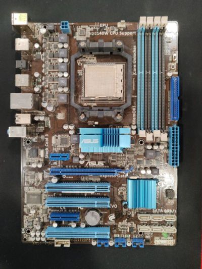 Лот: 25412471. Фото: 1. Материнская плата ASUS m4a87td... Материнские платы
