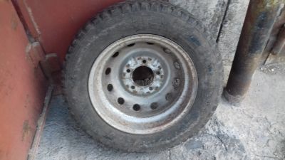 Лот: 17951977. Фото: 1. Резина на диске.нива 4×4.р-16... Шины на дисках