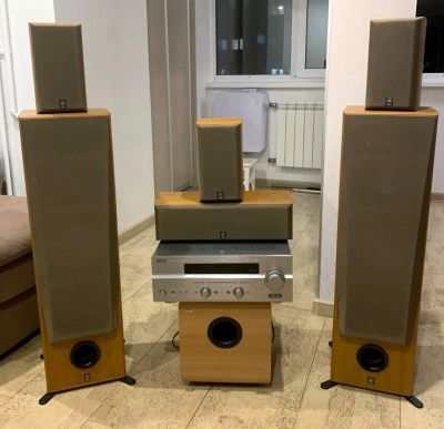 Лот: 14985342. Фото: 1. Акустика Yamaha NS-Е56 + NS-C55... Пассивные акустические системы