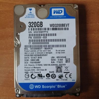 Лот: 19421564. Фото: 1. Жесткий диск Western Digital 320... Жёсткие диски (HDD)