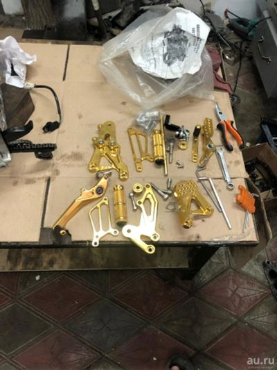 Лот: 16251444. Фото: 1. Подножки yamaha r1 09-11 тюнинг... Детали тюнинга