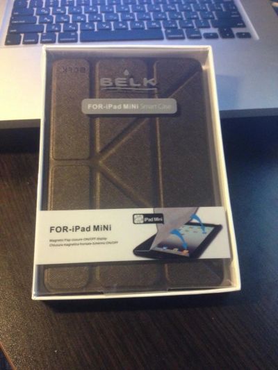 Лот: 4427078. Фото: 1. Чехол для iPad MINI черный. Чехлы, бамперы
