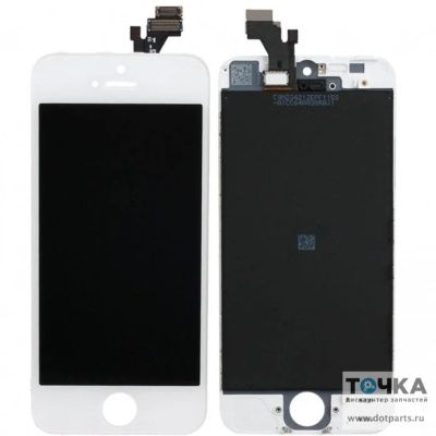 Лот: 11843342. Фото: 1. Дисплей Apple iPhone 5 + тачскрин... Дисплеи, дисплейные модули, тачскрины