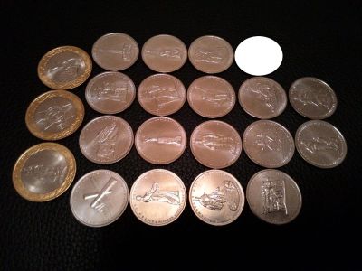 Лот: 6373607. Фото: 1. 70 лет Победы. 17 монет номиналом... Россия после 1991 года
