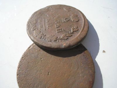 Лот: 8191394. Фото: 1. 2 копейки 18?? ем-нм. Брак-смещение... Россия до 1917 года