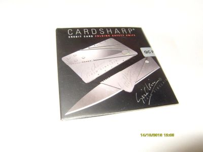 Лот: 3355142. Фото: 1. Нож - кредитка, Cardsharp 2. Сувенирные мелочи